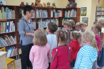 Kropeczki w Filii Biblioteki Publicznej