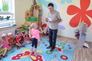 Zakończenie zajęć tanecznych w gr. Pszczółek, Kwiatuszków i Tygrysków