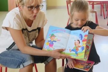 Rodzice czytają dzieciom - mama Izy G.