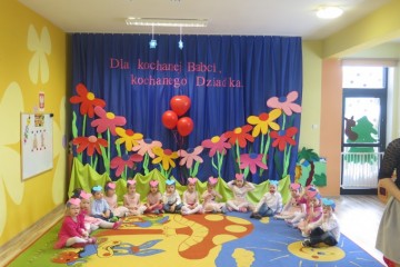 Dzień Babci i Dziadka w gr.Kwiatuszków