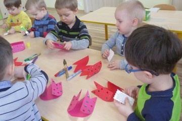 Dzień Kobiet w gr. Pszczółek, Kwiatuszków i Tygrysków