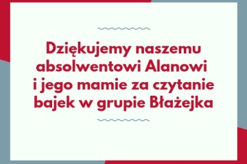 Mama i brat Błażejka.