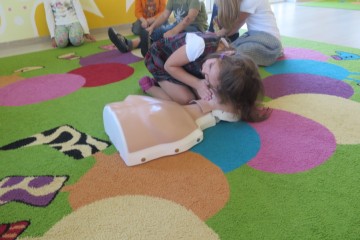 Ćwiczenia z fantomem gr. Kropeczek