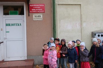 Kropeczki w Bibliotece dla Dzieci i Młodzieży.