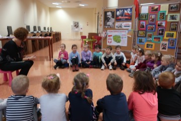 Wyjście do Biblioteki Pedagogicznej gr.Tygrysków