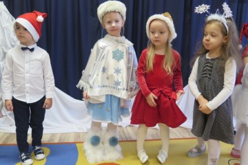 Zimowy czas w gr. Kwiatuszków