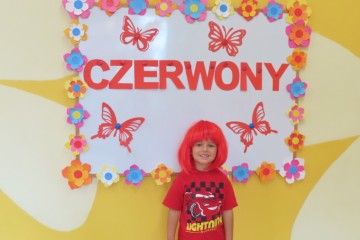 Na czerwono w gr. Kwiatuszków