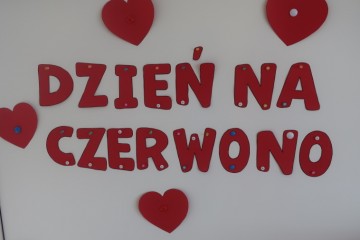 Misie na czerwono