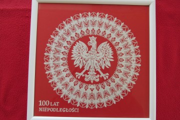 Wycinanka Kurpiowska - gr. Kropeczki